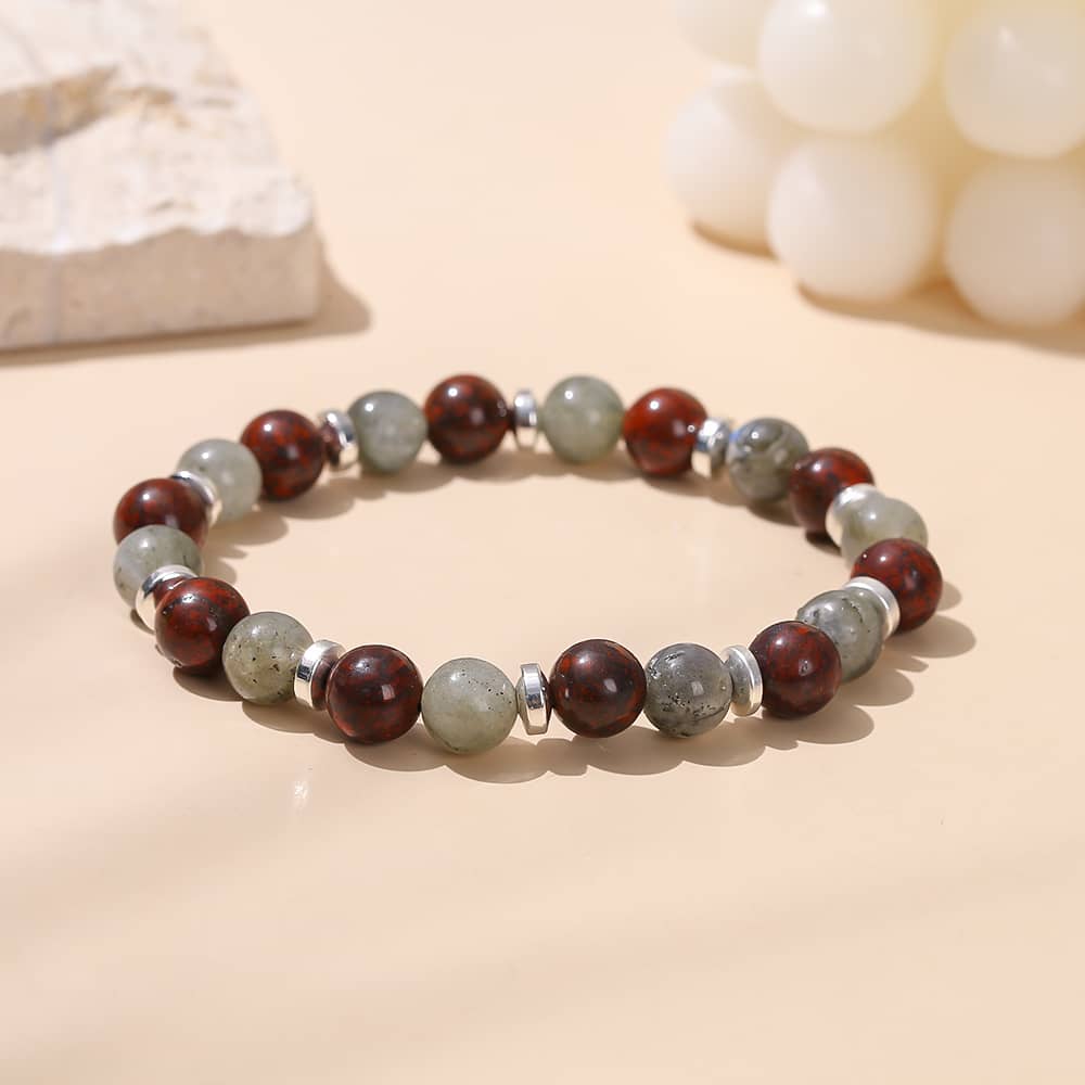 Bracelet Labradorite - Pierres D'Ailleurs