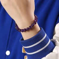 Bracelet Amethyste pierre