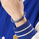 Bracelet Aventurine pierre Bleue