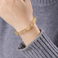 Bracelet Citrine pierre