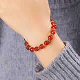 Bracelet Cornaline pierre Rouge