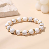 Bracelet Howlite pierre naturelle