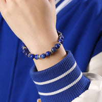 Bracelet Lapis-lazuli lithotherapie vertus