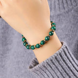 Bracelet Malachite pierre Verte