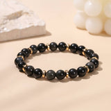 Bracelet Obsidienne rainbow lithotherapie