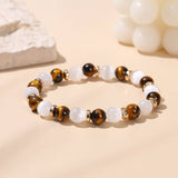 Bracelet Oeil de tigre pierre Selenite