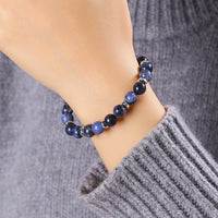 Bracelet Sodalite lithotherapie vertus