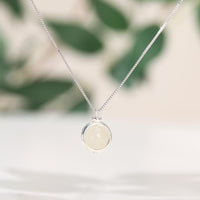 Collier Argent 925 et Pierre de Lune