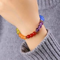 Bracelet 7 Chakras Arc-en-ciel