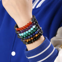 Ensemble de 7 Bracelets Chakras